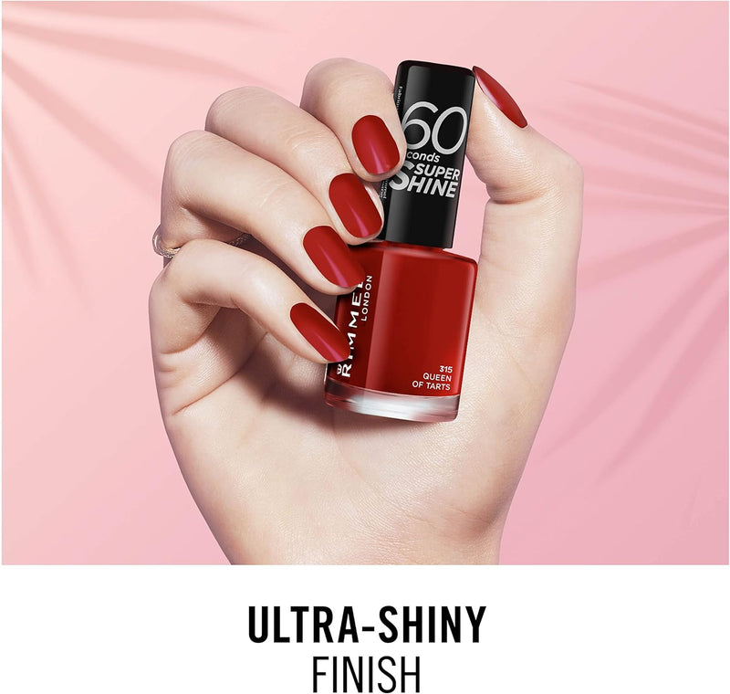 Rimmel 60 Seconds Super Shine Nail Polish, Queen of Tarts Rimmel