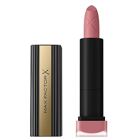 Max Factor Velvet Mattes Lipstick, Infused with Oils and Butters, 5 Nude, 3.5 g Max Factor