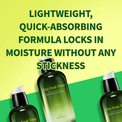 The skin house The Skin House Aloe Fresh Toner 130ml, K-Beauty The Skin House