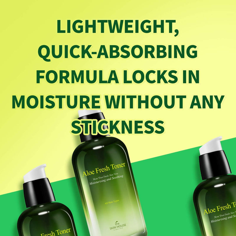 The skin house The Skin House Aloe Fresh Toner 130ml, K-Beauty The Skin House