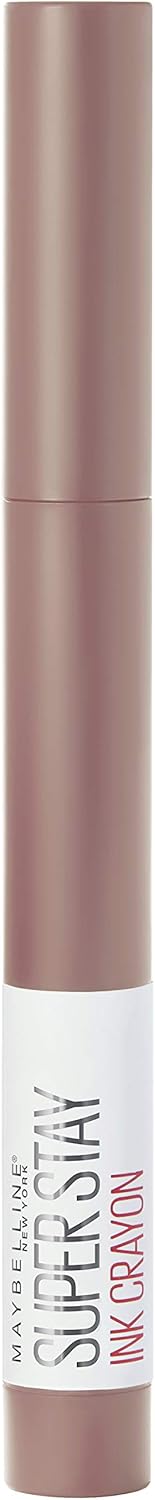 Maybelline Lipstick, Superstay Matte Ink Crayon Longlasting Nude Lipstick With Precision Applicator 10 Trust Your Gut Maybelline