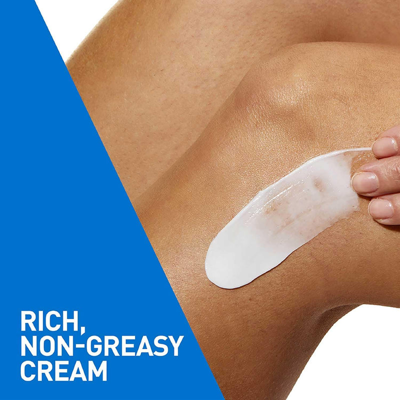 CeraVe Moisturising Cream Pot with 3 Essential Ceramides and Hyaluronic Acid for Dry to Very Dry Skin 340g Greenwize