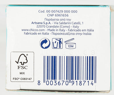 Chicco – Strawberry Toothpaste with Fluoride White Chicco