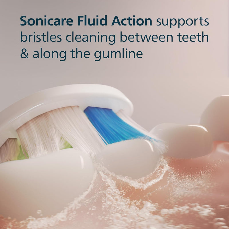 Philips Sonicare W2 Optimal White, Genuine Replacement Toothbrush Heads, White, 8 Pack, HX6068/87 Philips