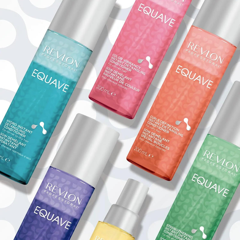 REVLON PROFESSIONAL EQUAVE CURLS DEFINITION BI-PHASE DETANGLING CONDITIONER FOR CURLY HAIR, Leave-In Conditioner, Curly Hair Detangler, Curly Girl Method, Curl-Defining Leave-In Conditioner, 200ml Greenwize