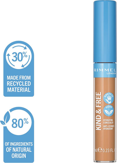 Rimmel Kind + Free 24h Hydrating Concealer, Medium 030 Greenwize