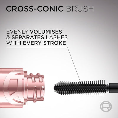 L'Oréal Paris Mascara, Paradise Big Deal Lengthening and Volumising Mascara, For Buildable Lash Impact, No Clumping, Suitable for Sensitive Eyes and Contact Lens Wearers, Washable Black ‎L'Oreal Paris