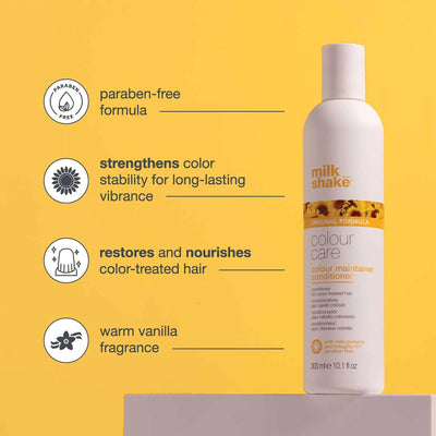 milk_shake | Colour Care, Colour Mantainer Conditioner Original Formula 300 ml, Condizionante Balsamo per Capelli Colorati, Made in Italy Greenwize