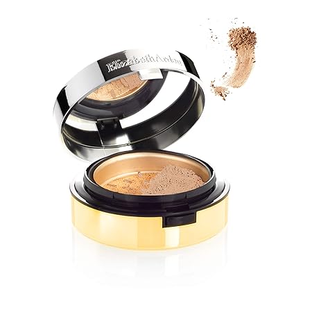 Elizabeth Arden Pure Finish Mineral Powder Foundation in Shade 2, 8.33g, Non-Drying, Skin-Brightening Powder, Sheer to Full Coverage, for Normal to Oily Skin Elizabeth Arden