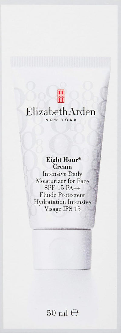 Elizabeth Arden Aloe Vera Eight Hour Cream, Intensive Daily Face Cream Moisturizer SPF15, 50 ml (Pack of 1) Greenwize