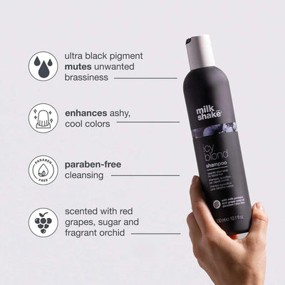 milk_shake - Icy Blonde Shampoo 1000 ml Greenwize