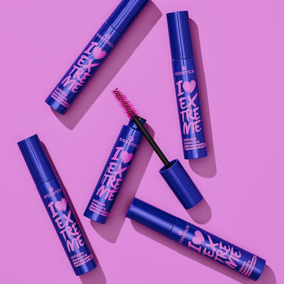 ESSENCE I LOVE EXTREME WATERPROOF VOLUME MASCARA - BLACK, 12ml. Greenwize