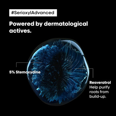 L'Oréal Professionnel Serioxyl Advanced Density Activator Serum, Densifying Scalp Treatment for Thinning Hair, Serie Expert, 90ml Greenwize