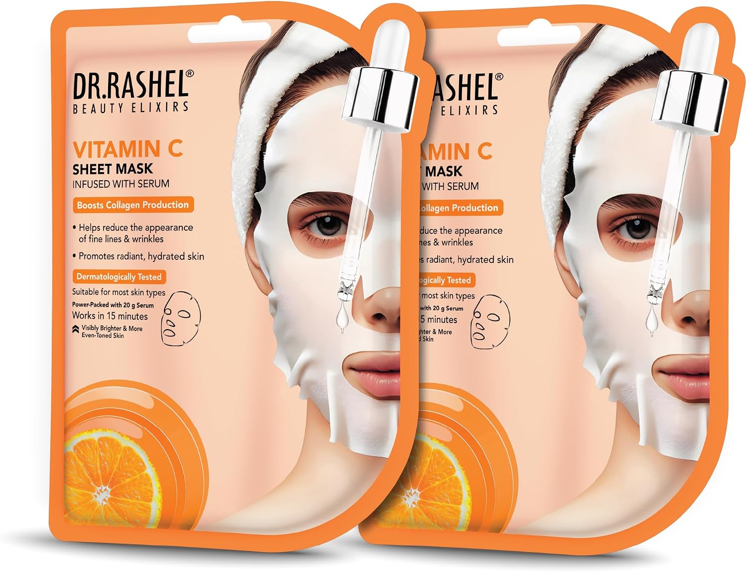 DR.RASHEL BEAUTY ELIXIRS SHEET MASK - VITAMIN C Dr. Rashel