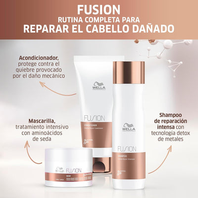 WELLA Fusion Intense Repair Shampoo, 250 ml multicoloured Greenwize