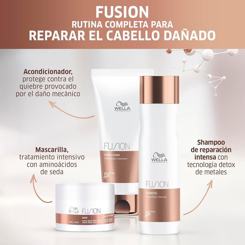 WELLA Fusion Intense Repair Shampoo, 250 ml multicoloured Greenwize