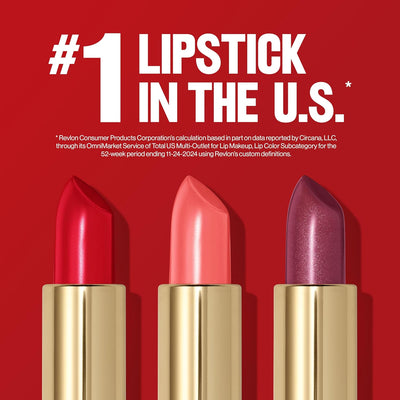 Revlon Super Lustrous Lipstick, High Impact Lipcolour With Moisturising Creamy Formula, Infused With Vitamin E And Avocado Oil In Nude / Brown, Bare Affair (044) Revlon