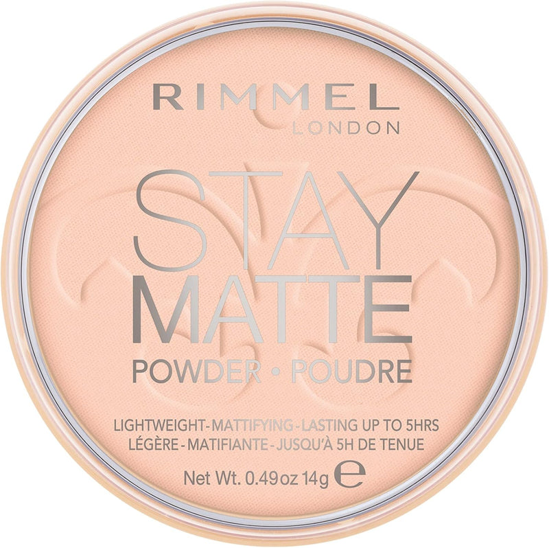 Rimmel Stay Matte Pressed Powder, Pink Blossom, 14g Greenwize