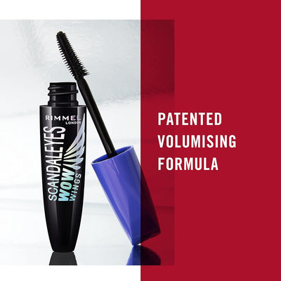 Rimmel Scandaleyes Wow Wings Mascara, Extreme Black, 12ml Rimmel
