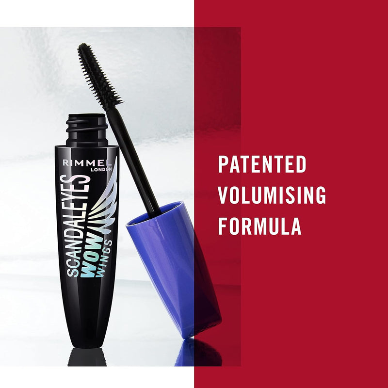 Rimmel Scandaleyes Wow Wings Mascara, Extreme Black, 12ml Rimmel