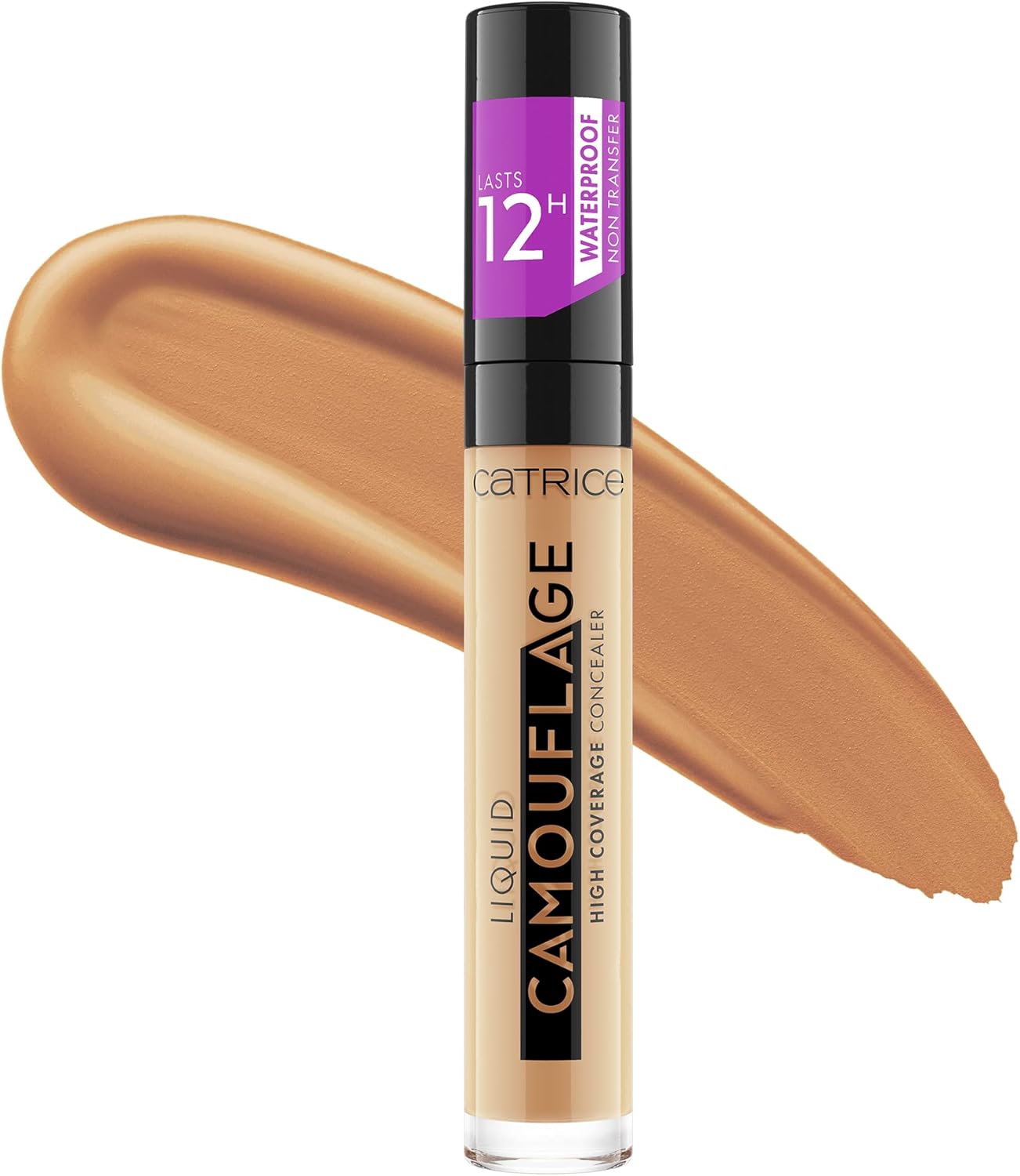 Catrice Liquid Camouflage High Coverage Concealer, No. 048, Nude, Long-Lasting, for Dry Skin, for Blemished Skin, for Combination Skin, Vegan, Oil-Free, Waterproof, Alcohol-Free, Pack of 1 (5 ml) Greenwize