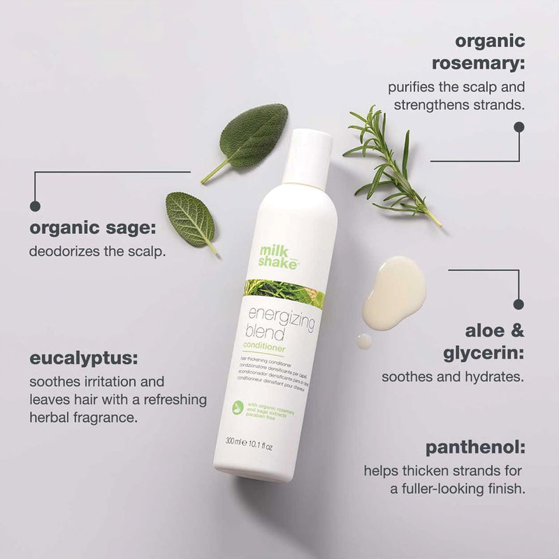 Milk Shake Energizing Conditioner, white, 300 millilitre Greenwize