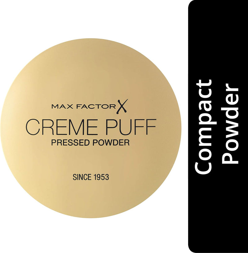 Max Factor Cream Puff Pressed Compact Powder, 21 g, 05 Translucent Greenwize