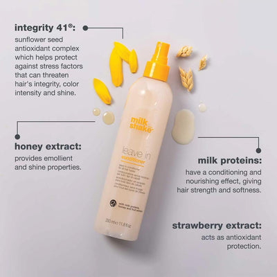 milk_shake | Leave In Conditioner 350 ml, No Rinse Spray Conditioner for all Hair Types, Made in Italy Greenwize