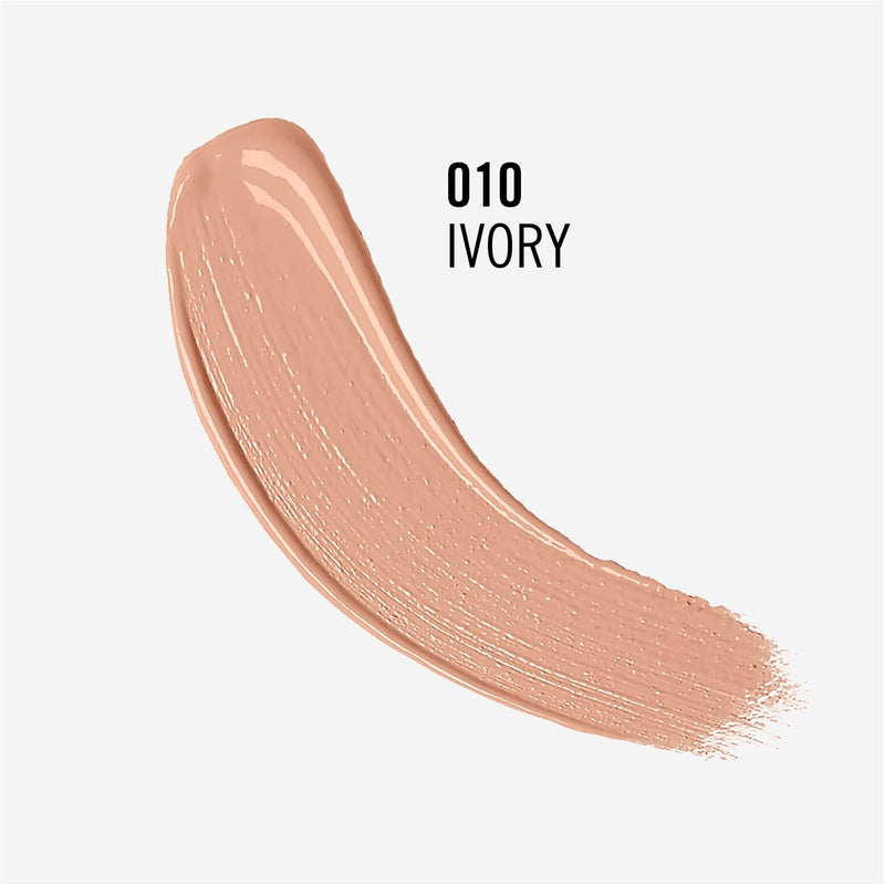 Rimmel Lasting Radiance Full Coverage Concealer and Eye Illuminator, 10 Ivory, 7ml Rimmel