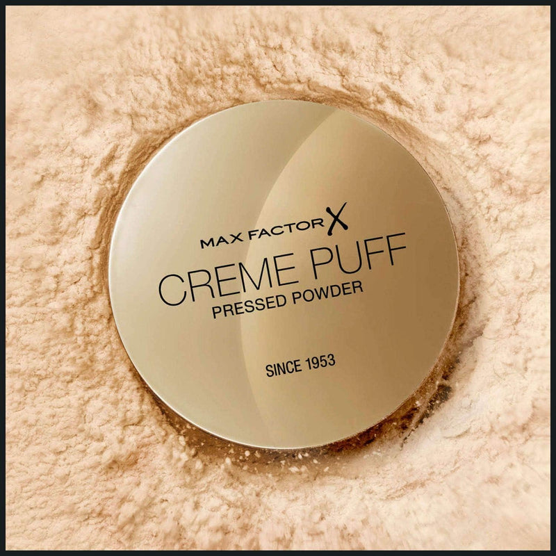 Max Factor Cream Puff Pressed Compact Powder, 21 g, 05 Translucent Greenwize
