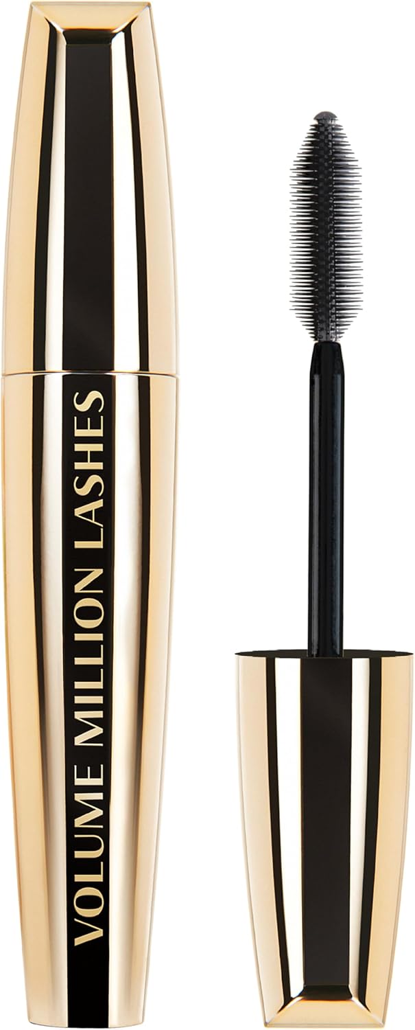 L'Oreal Paris Volume Million Lashes Mascara, Gives Lashes Intense, Defined Volume with No Clumps, Brown, 9 ml (Pack of 1) Greenwize