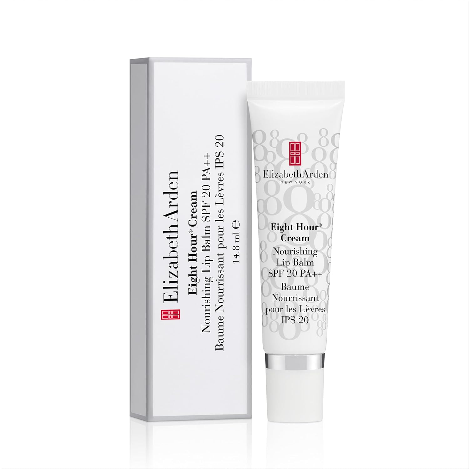 Elizabeth Arden Eight Hour Cream Nourishing Lip Balm SPF 20, 14.8ml, Long-lasting Moisture & Conditioning, Sun Protection for Dry Lips, Unisex Greenwize