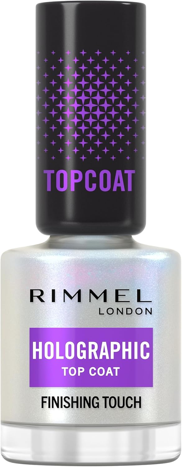 Rimmel London Holographic Nail Polish Top Coat Rimmel