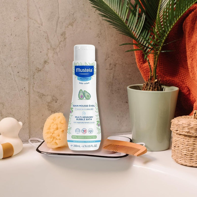 Mustela - Mustela Baby Multi Sensory Bubble Bath - 200ml Greenwize