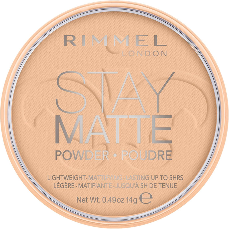 Rimmel Stay Matte Pressed Powder, Warm Beige, 14g Rimmel