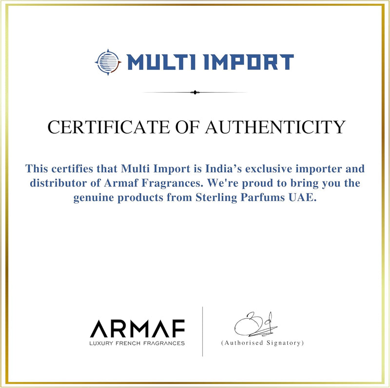 ARMAF Club De Nuit Man Improved Formulation, 105ml Greenwize