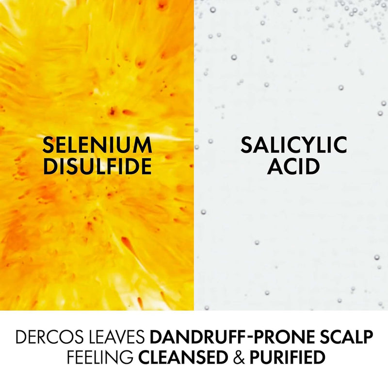 Vichy Dercos Anti-Dandruff and Anti-Itch Shampoo for Dry Hair and Scalp 390ml Greenwize