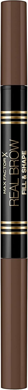 Max Factor Real Brow Fill and Shape Pencil, Soft Brown, 0.66 ml ‎Max Factor