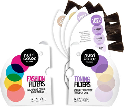 REVLON PROFESSIONAL Nutri Color Filters, Semi-Permanent Toning Hair Color, 821 Silver Beige, 240 ml REVLON PROFESSIONAL