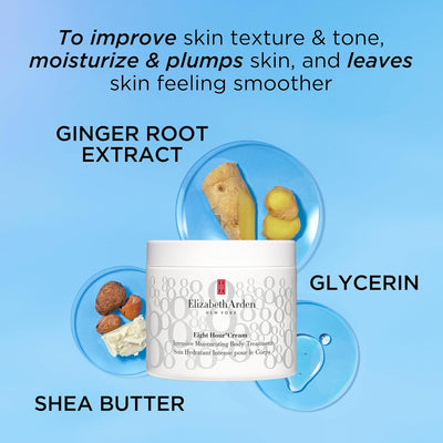 Elizabeth Arden Eight Hour® Cream Intensive Moisturizing Body Treatment (400ml) nourishing body cream for dry skin, mega size Revlon Consumer Products Corp