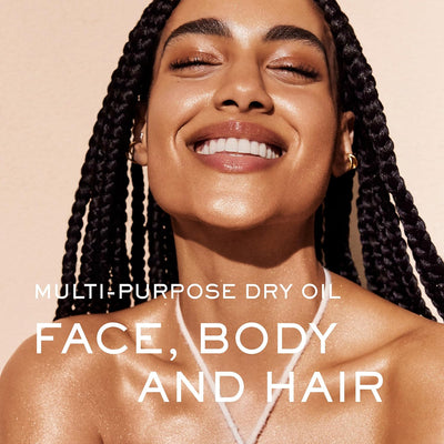 NUXE Huile Prodigieuse Shimmering Dry Oil 50ml, Gold-Flecked Dry Oil, Illuminates & Softens Face, Body & Hair, Multi-Purpose Nourishment, Vegan Formula Greenwize