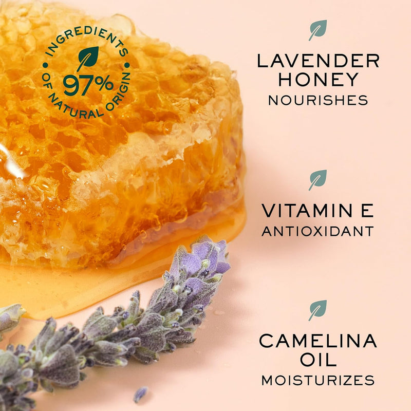 NUXE Rêve de Miel Honey Lip Care, Clear Lip Treatment, Beautifies with a Natural Finish, Non-Sticky Texture, With Soothing Honey, Vegan Formula Greenwize