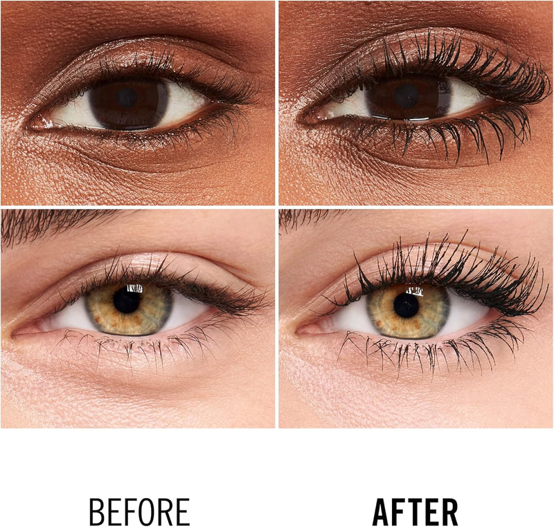 Rimmel London Thrillseeker Black Mascara, Bold Volume, Lengthening, Weightless Definition, Clump-Free, Smudge Proof, All Day Wear, Creamy Whipped Formula, Hourglass Shaped Brush Grabs Every Lash Rimmel