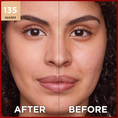 L'Oreal Paris Cover Liquid Foundation, With 4% Niacinamide, Long Lasting, Natural Finish, Available In 20 Shades, Spf 25, Infallible 32H Matte Cover, Shade 135, 30Ml Greenwize