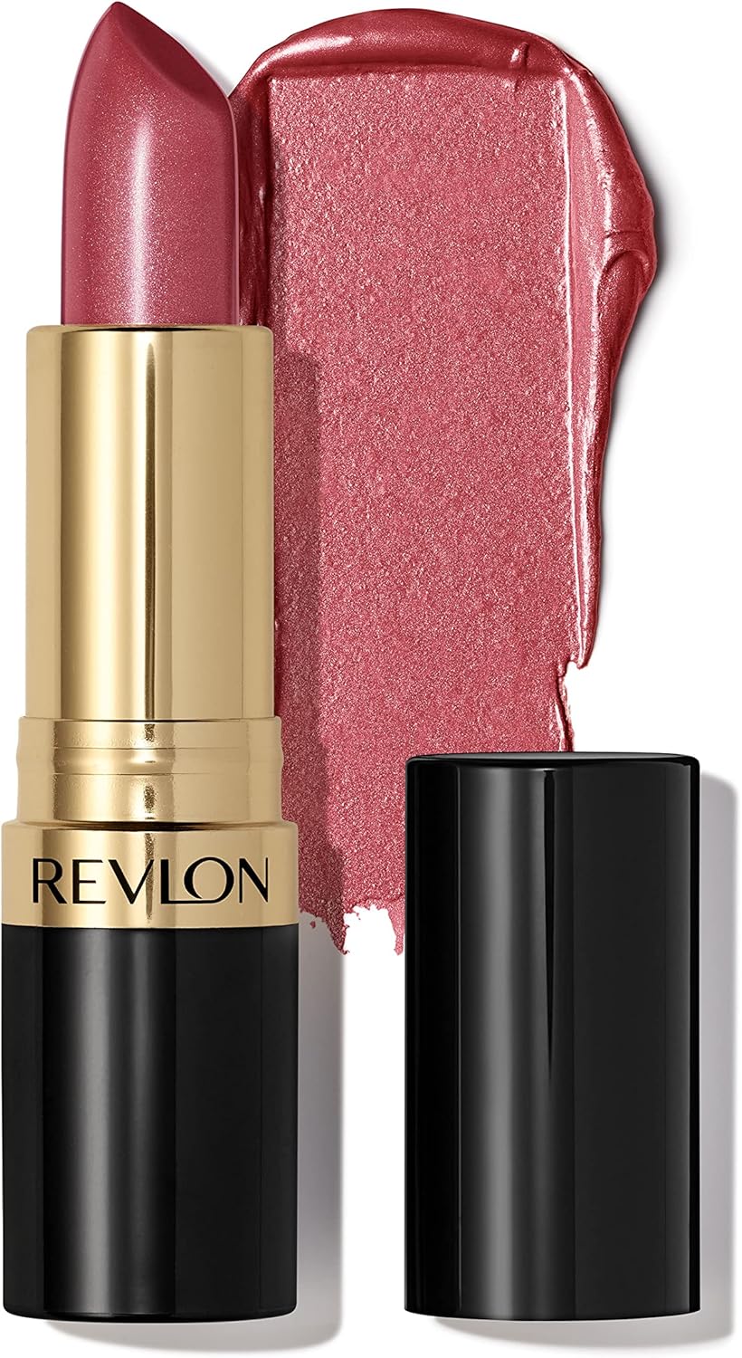 Revlon Super Lustrous Pearl Lipstick, 4.2 g, Gold Pearl Plum 610 Revlon