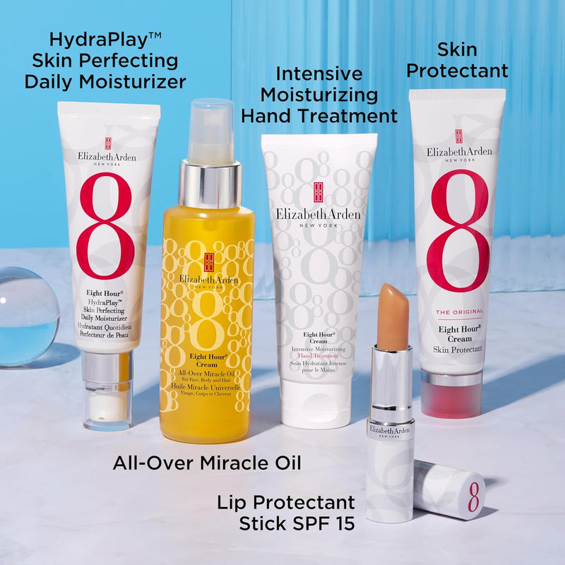 Elizabeth Arden Eight Hour Cream All-Over Miracle Oil Spray for Face, Body & Hair (100ml) Long-lasting Moisture, Soothing & Firming, Unisex Elizabeth Arden