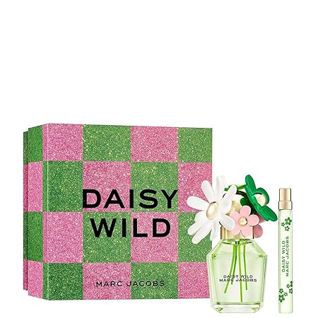 Marc Jacobs Daisy Wild Eau de Parfum 50ml Gift Set 2024 (Contains 50ml EDP and 10ml Travel Spray) Marc Jacobs