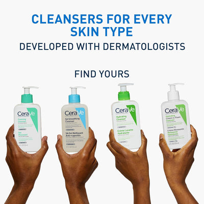 CeraVe Travel Size Hydrating Cleanser for Normal to Dry Skin 88ml (Pack of 4) CeraVe