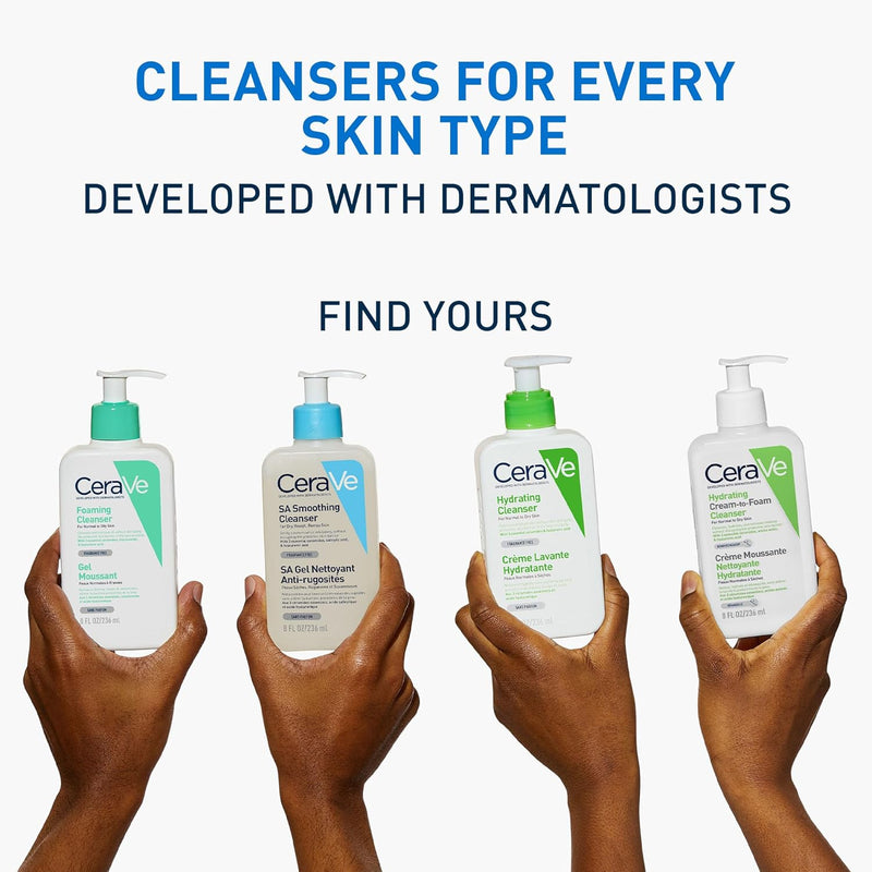 CeraVe Travel Size Hydrating Cleanser for Normal to Dry Skin 88ml (Pack of 4) CeraVe