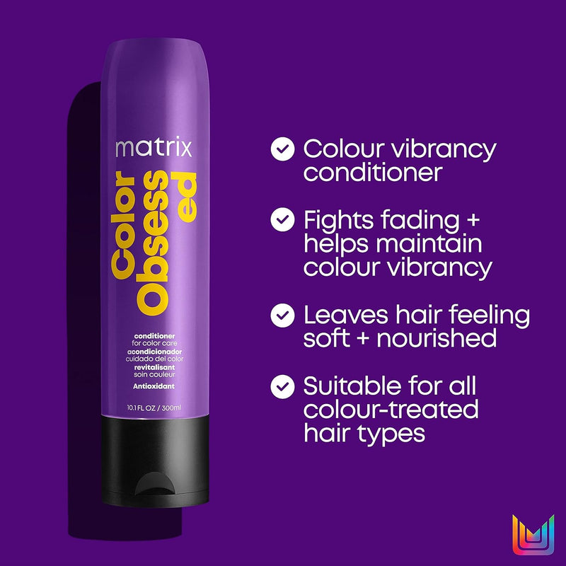 Matrix | Color Obsessed | Conditioner to Cleanse and Help Maintain Coloured Hair, Total Results Greenwize